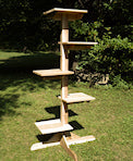 5 Tier Outdoor Cat Post